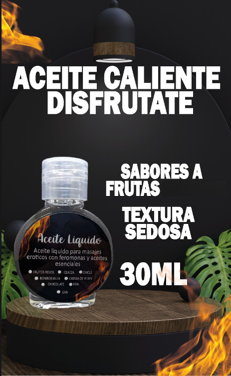 Aceite caliente disfrútate